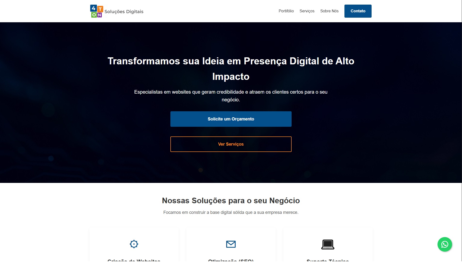 Mockup da 4ton Soluções Digitais